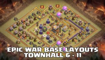 Top Maps Layout TH 11 COC スクリーンショット 1