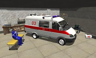 Ambulance Simulator 3D-poster