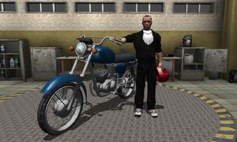 Russian Moto Traffic Rider 3D imagem de tela 1