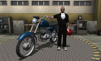 Russian Moto Traffic Rider 3D capture d'écran 1