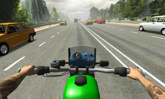 Russian Moto Traffic Rider 3D syot layar 2