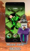 Poster Cool skins for Minecraft