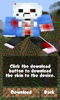 Horror skins for Minecraft capture d'écran 1