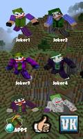 Skins Joker For Mineceraft Affiche