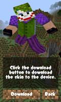 Skins Joker For Mineceraft capture d'écran 1