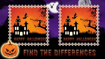 Halloween Spot the Difference Affiche