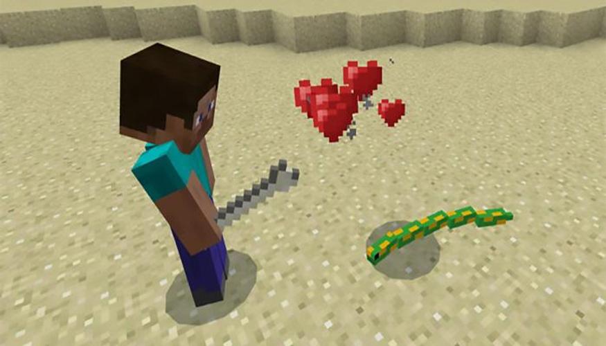 Mine Snakes Add On Minecraft Pe Mcpe For Android Apk Download