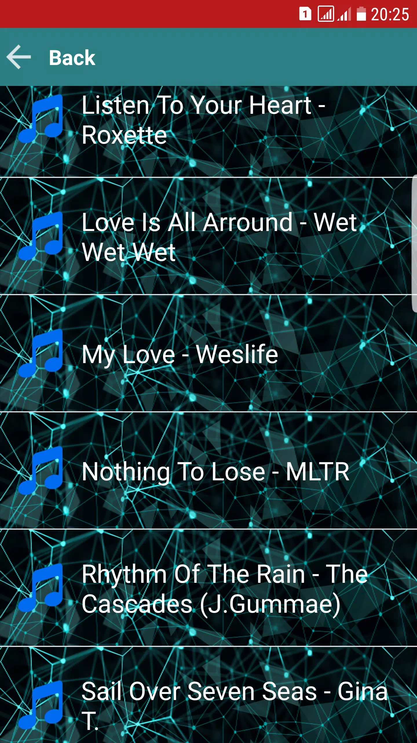 Top MP3 Love Songs Lyrics APK für Android herunterladen