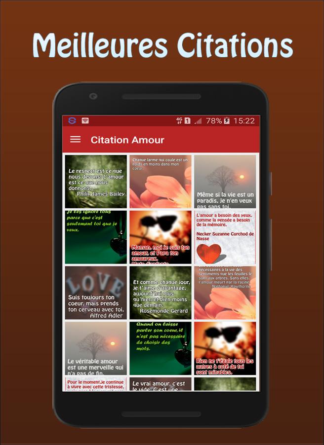 Citation D Amour Pro For Android Apk Download