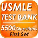 USMLE TEST BANK 5500 Questions APK