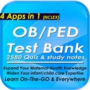 NCLEX OB/PEDS 2500 Note & Quiz APK