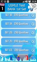 USMLE TEST BANK 5500 QUIZ lite captura de pantalla 1