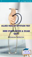 Allied Health Aptitude Test LT Affiche