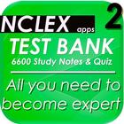 NCLEX Nursing StudyNote & Quiz icône