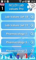 NCLEX Lab Values &Pharmacology capture d'écran 2