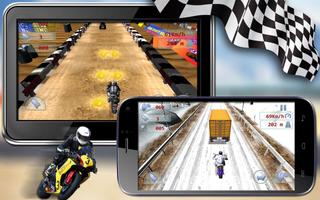Moto City Fast Racing 3D Affiche