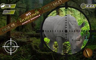 3D Chasse d'animaux de jungle capture d'écran 2