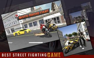 Moto Racer: Fight HD Cartaz