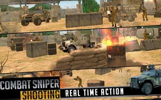 Combat Sniper Shooter ภาพหน้าจอ 1
