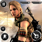 Frontline Terrorist Battle Shoot: Free FPS Shooter simgesi