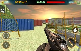 Frontline Combat Sniper Strike: Modern FPS hunter imagem de tela 2