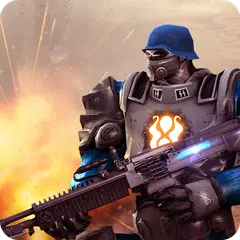 Gunner vs Robots Grand War-Royale Battlefield
