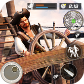 Caribbean Pirates Navy Shoot War icon