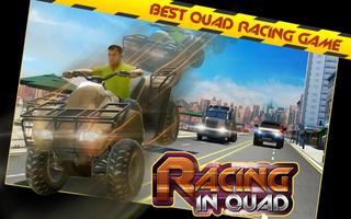 RACING IN ATV Affiche