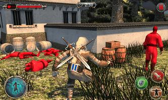 Superhero Ninja Samurai Saga Warrior Sword Fight screenshot 3