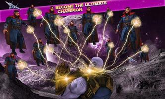 Super Heroes VS 5 Stones Villain Fighting Arena الملصق
