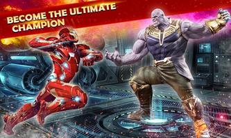 Super Heroes VS 5 Stones Villain Fighting Arena تصوير الشاشة 1