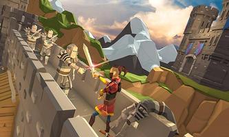 Superhero Ninja Assassin Shadow Battle Blocky تصوير الشاشة 3
