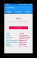 IV Fluid Calculator پوسٹر