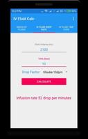 IV Fluid Calculator اسکرین شاٹ 1