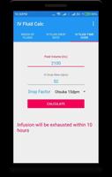 IV Fluid Calculator تصوير الشاشة 2