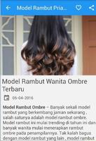 Model Rambut Pria dan Wanita ảnh chụp màn hình 2