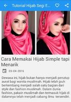 Tutorial Hijab Segi Empat capture d'écran 2