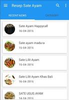 Resep Sate Ayam Affiche