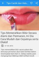 Tips Cantik dan Hidup Sehat Ekran Görüntüsü 3