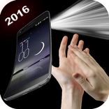 flash light on clapping