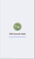 200 Sunnah Nabi الملصق