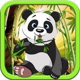 Panda jump ninja adventure fun آئیکن