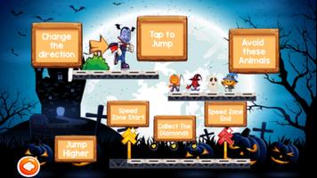 Super Vampirina Run  : Subway Games captura de pantalla 3