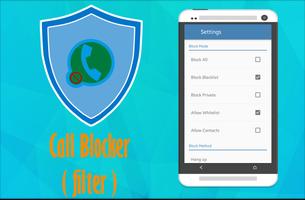 Call Blocker (Filter) capture d'écran 3