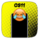 OS11 emoji for iРһоne 8 : Smileys & Stickers APK