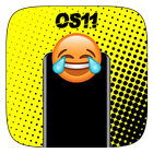 OS11 emoji for iРһоne 8 : Smileys & Stickers ícone