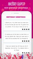 Birthday Greetings Messages Affiche