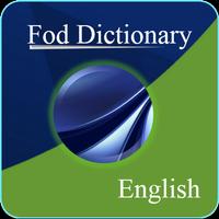 English Dictionary Plakat
