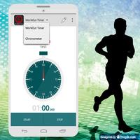 Workout Timer / Chronometer imagem de tela 1