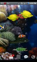 3D Aquarium Live Wallpaper Pro постер